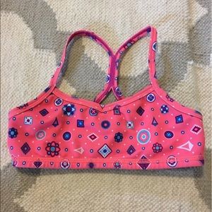 Ivivva size 6 Drill Sports Bra